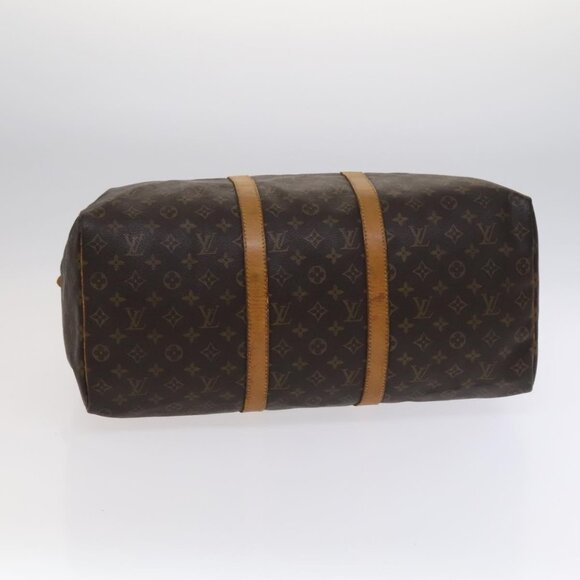 LOUIS VUITTON Monogram Keepall 50 Boston Bag M41426 LV Auth - Picture 12 of 16